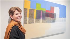 Immigration Attorney by Day, Artist by Night, María Blanco Paints a Landscape Divided