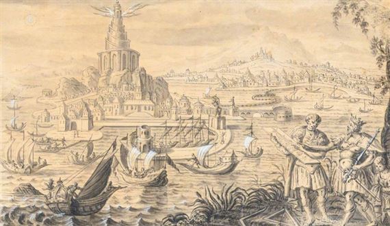 Northern European School 16th Century La Construction De La Tour De Babel Mutualart