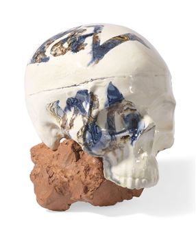 Creamware Skull - Michelle Erickson