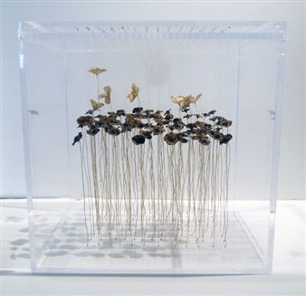 Manuèle Bernardi, Frédéric Garnier: La Trace - Galerie Géraldine Banier