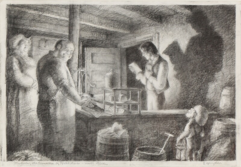 Artwork by Ib Spang Olsen, Composition, Made of Pencil on paper