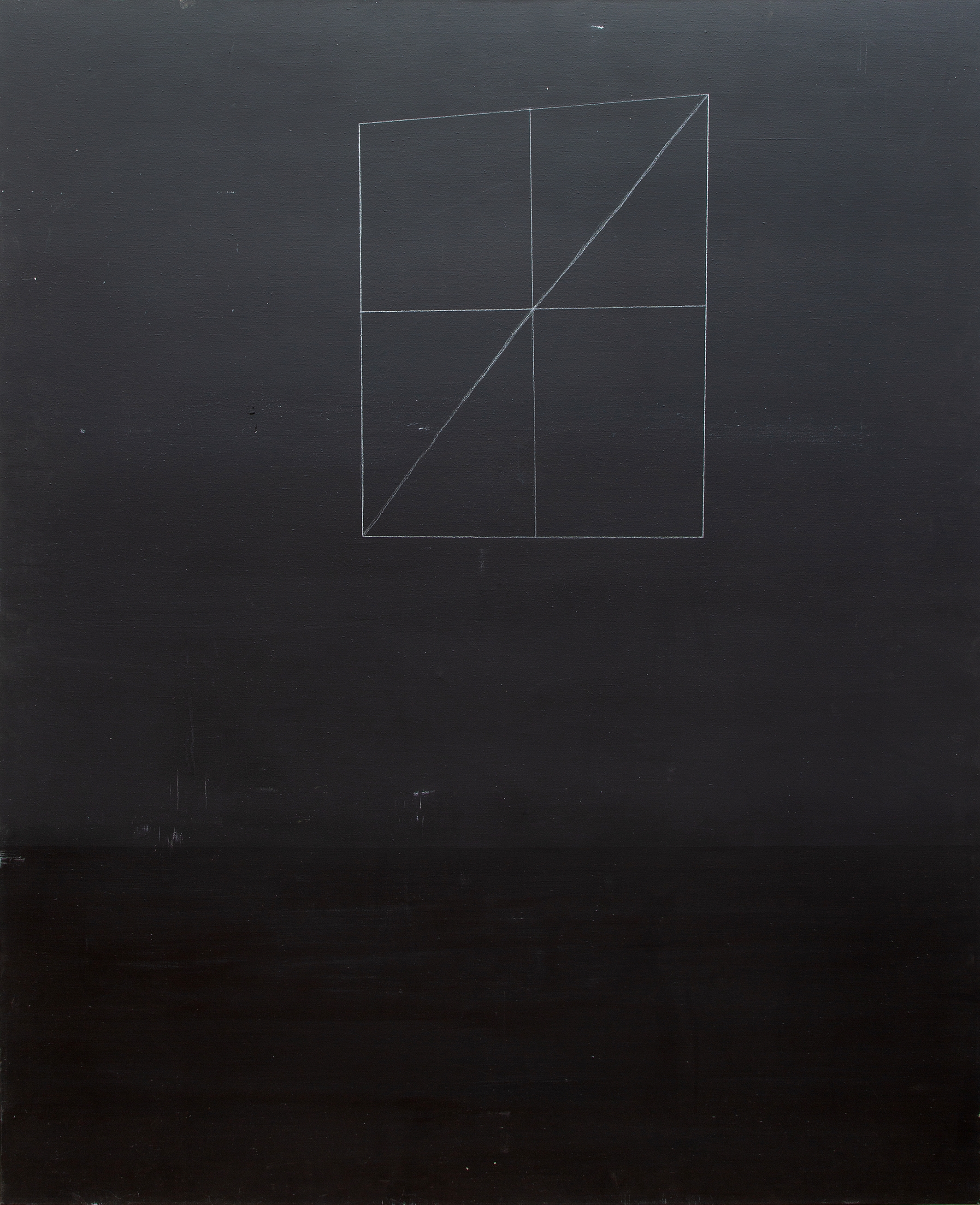 Artwork by Günter Tuzina, Bild III, Made of oil on canvas