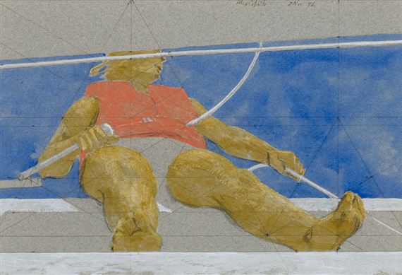 Study for Laser by Alex Colville, 1976