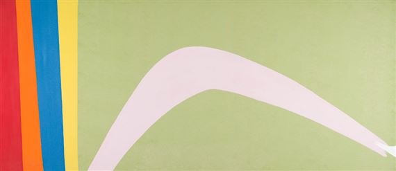 Flip by Jack Bush, 1969