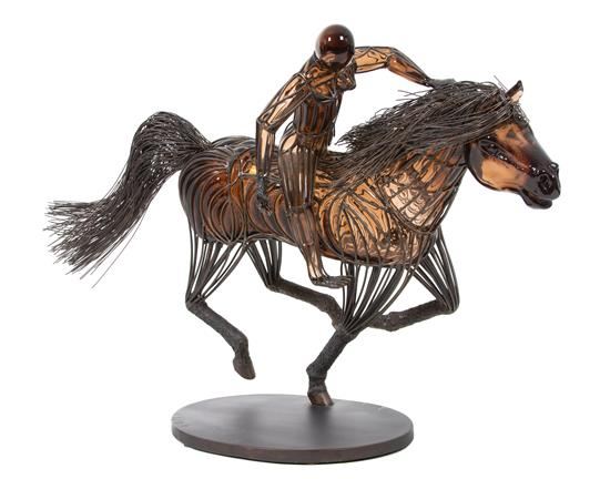 Untitled (Horse and Rider) by David Bennett