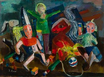 Still Life with Toys - Frank Perri