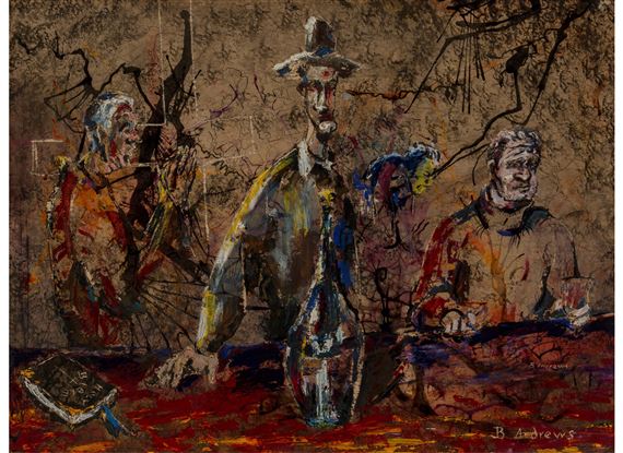 Three Men by Benny Andrews