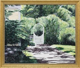 The garden gate - J. K. Mahoney