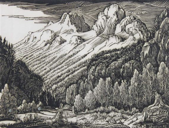Margaret Shelton | Mt. edith - banff | MutualArt