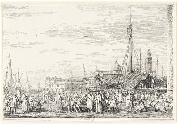 The market on the molo