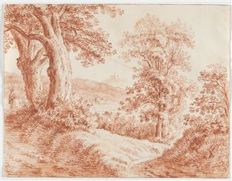 Castle Ruins in Wolfstein near Neumarkt, Upper Palatinate - Johann Christoph Jakob Wilder