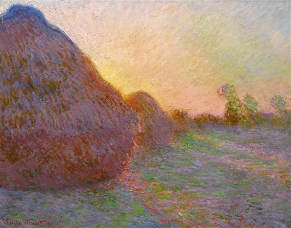 MEULES by Claude Monet, Painted in 1890