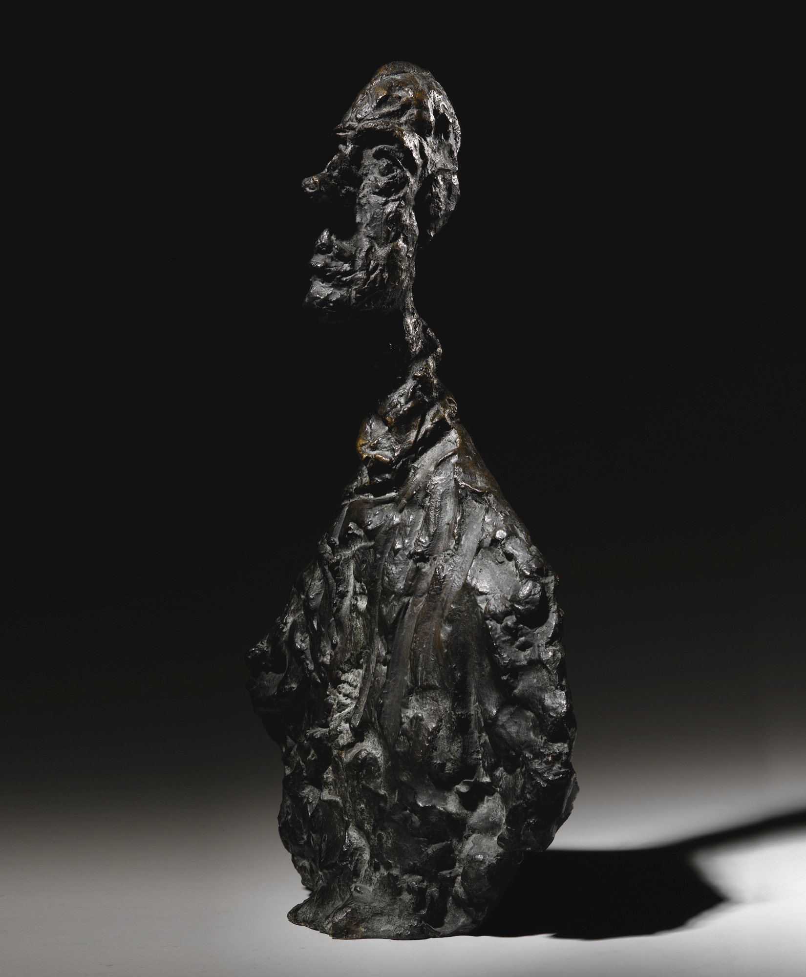 DIEGO (BUSTE AU GRAND NEZ) by Alberto Giacometti, Conceived in 1958, this example cast in 1959-60.