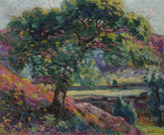 Arbres en Île-de-France by Armand Guillaumin, circa 1895