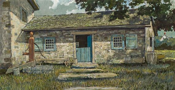 The Kitchen Pump by Eric Sloane