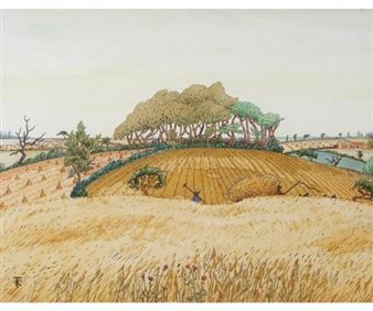 Harvest fields - Kechie Tennent