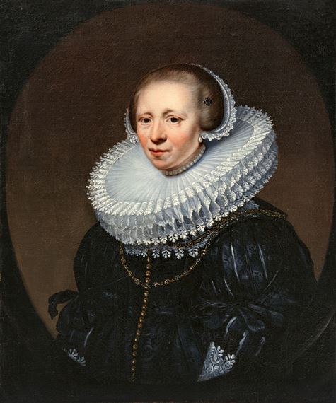 Netherlandish School, 17th Century | Portrait of a Lady | MutualArt