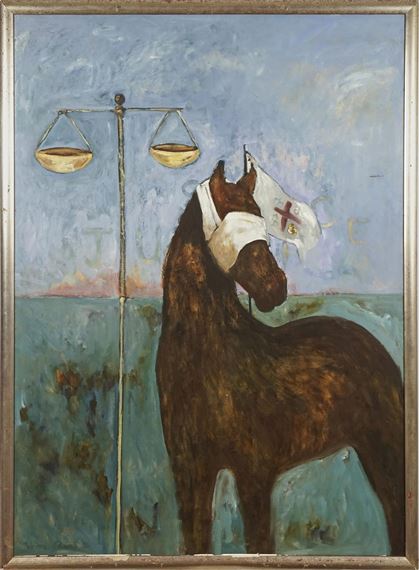 Untitled (Justice) by Adriane Strampp, 1986