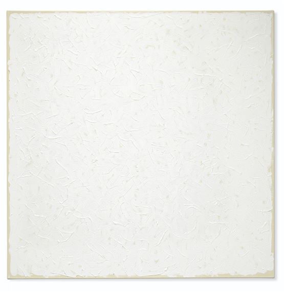 Large-Small Thick-Thin 1 by Robert Ryman, Painted in 2008