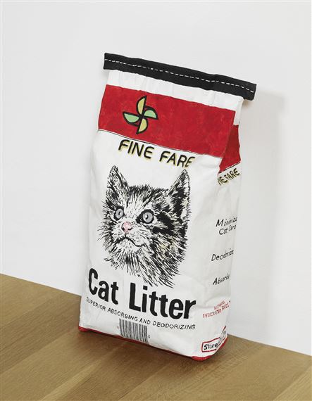 Cat Litter by Robert Gober, 1990