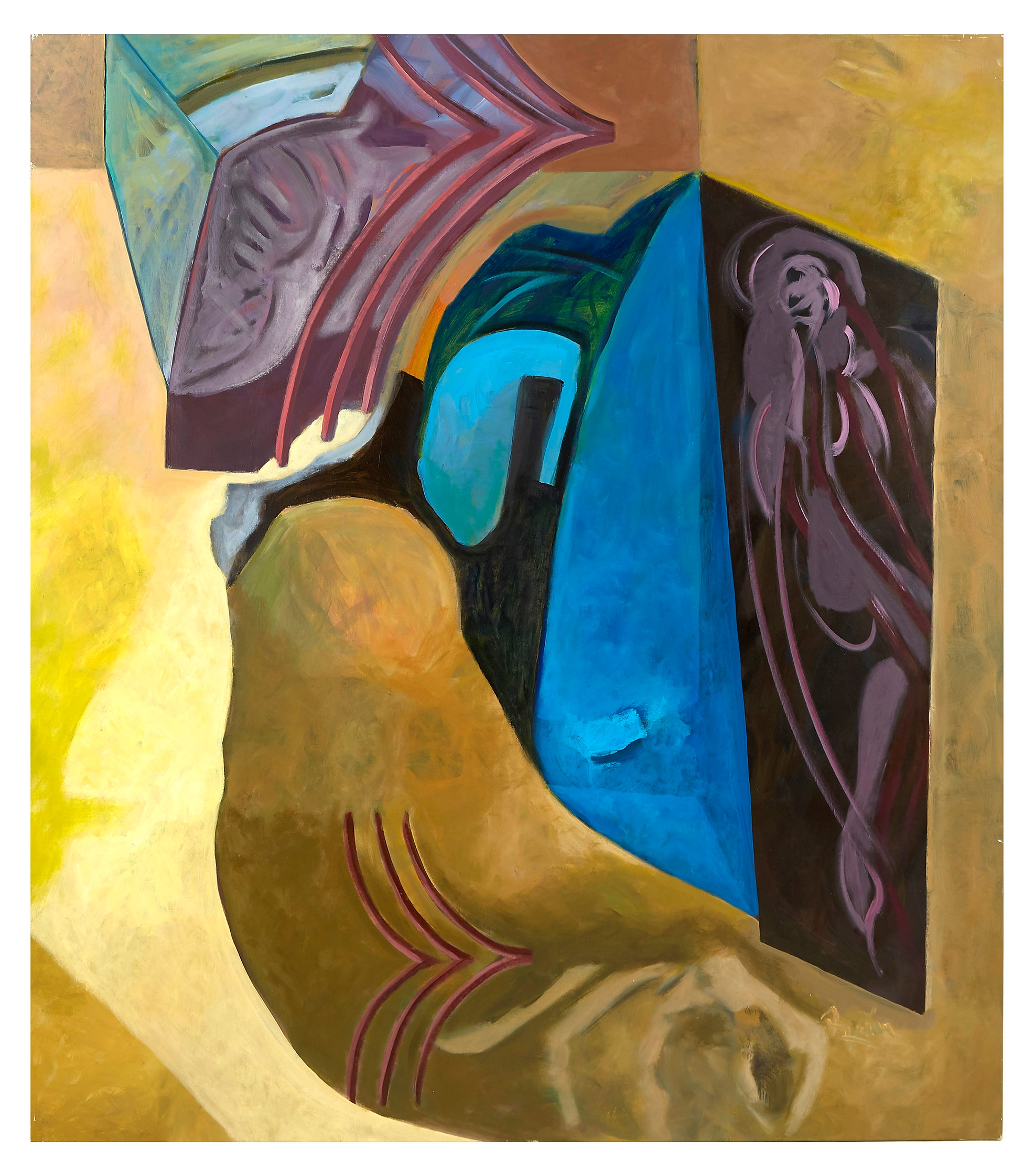 Artwork by Raoul Agran, En algun lugar, Made of Oil on canvas