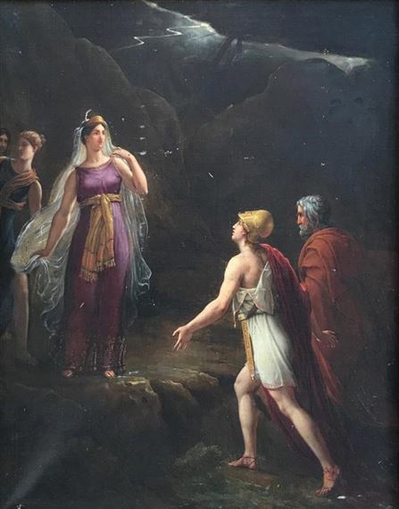 Pierre Louis De Laval Calypso Accueillant Ulysse Et Mentor 13 Mutualart