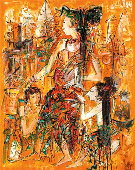 Ibu dan Anak by Suwaji, 2016