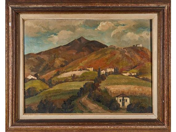 La Rhune à Ainhoa by Philippe Veyrin