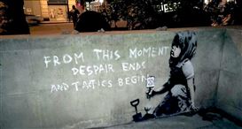 Banksy Creates New London Artwork Highlighting Extinction Rebellion