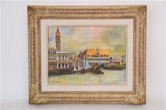 Venetian Scene - R. Grassi