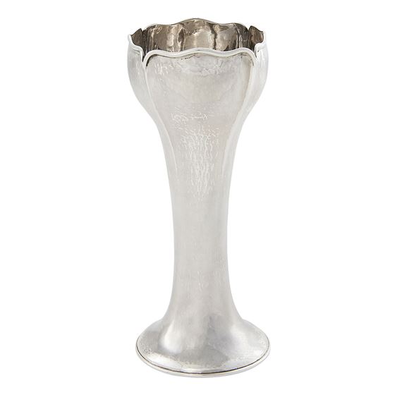 Vase with stylized floral opening, #17 by Bjarne Becker Andersen 