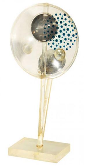 MEDIA ESFERA HIDROESPACIAL by Gyula Kosice, 1968