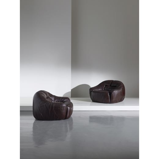 A PAIR OF ARMCHAIRS by Sergio Crippa, 1970