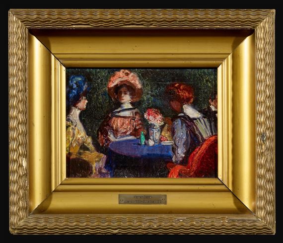 Ladies at the Salon by Cézár Herrer