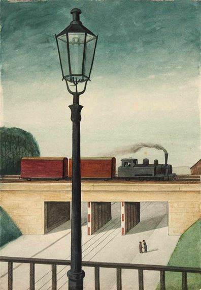 o.T. (Der Güterzug) by Max Radler, 1935