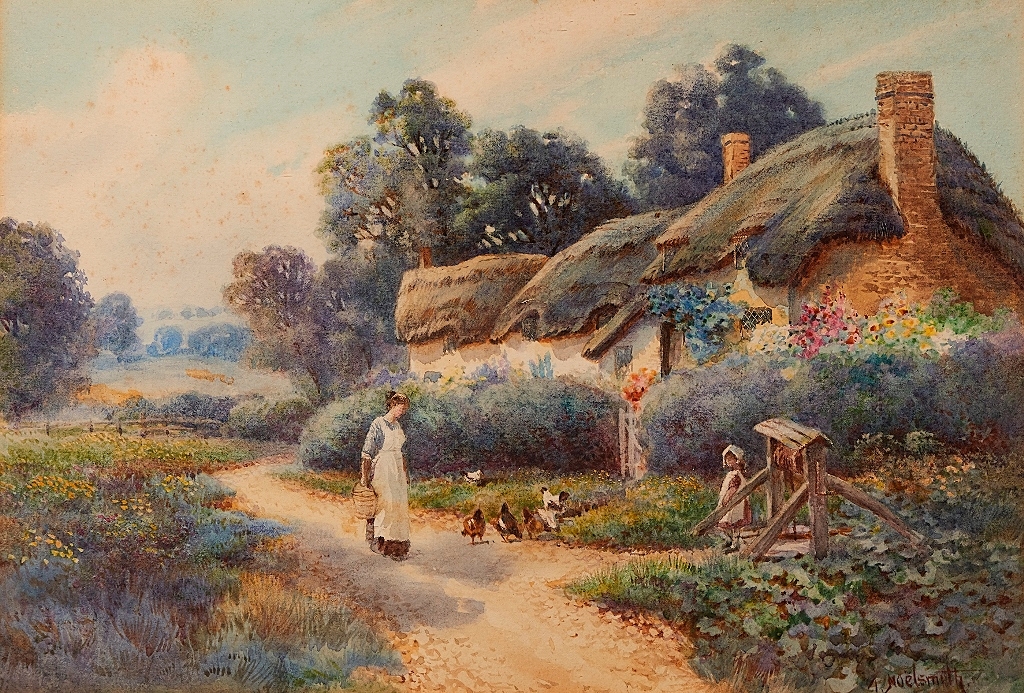 Thomas Noel Smith Thatched Cottage, Broadstone Dorset MutualArt