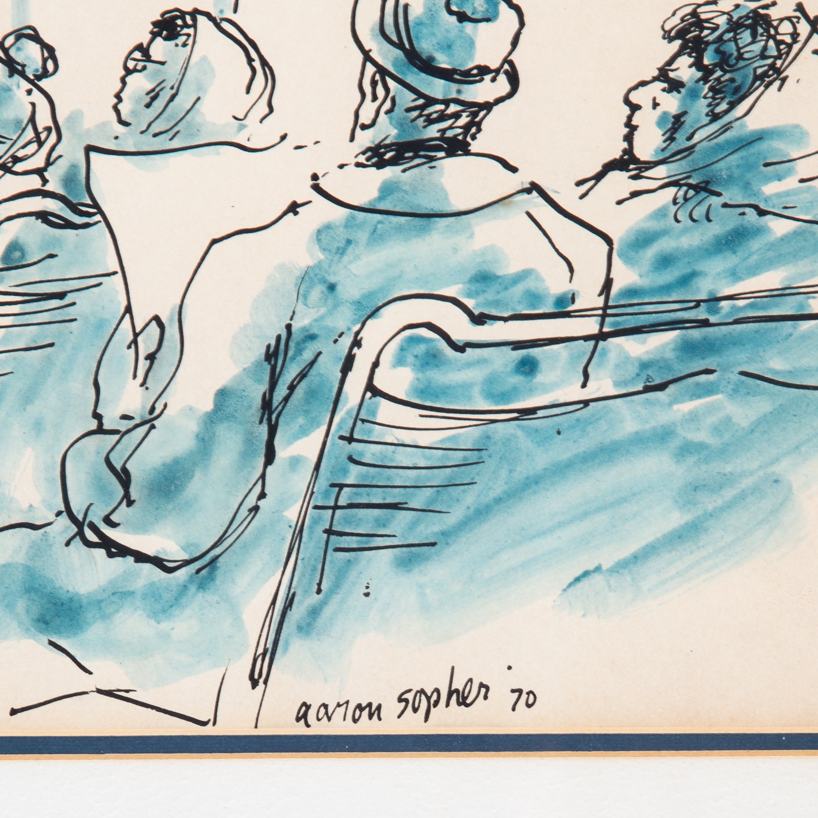 Sopher Aaron | On the Bus | MutualArt