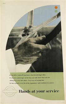 HANDS AT YOUR SERVICE. 1946. - Hans Schleger