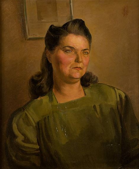 Retrato De Mujer by Ramón Gaya, 1942