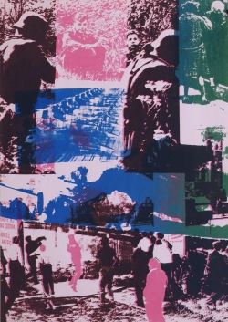 Neue deutsche Landschaft by Wolf Vostell, 1967