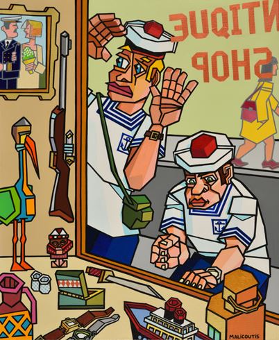 L'escale by Manoussos Malicoutis