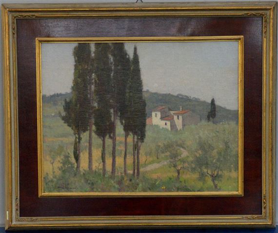 Fra Cipressi ed Ulivi, Campagna Toscana by Alberto Cecconi