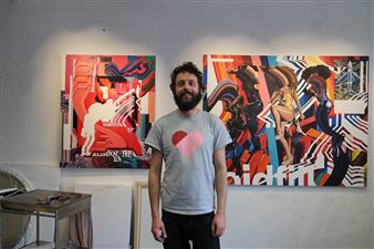 Lars Wunderlich AKA Look the Weird Asks "What Are We Looking For?" at Urban Spree