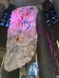 Eva Petric at St. John’s the Divine and Galerie Mourlot