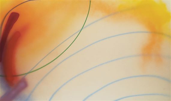 Green Trace by Kenneth Lochhead, 1971