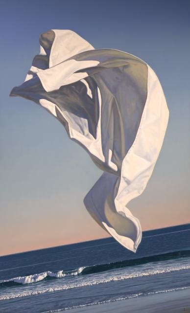 Artwork by David Ligare, Kalymnos (Thrown Drapery), Made of Oil on canvas