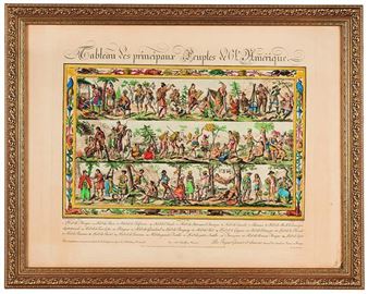 Tableau des Principaux Peuples de L'Amérique. - Jacques Grasset de Saint-Sauveur