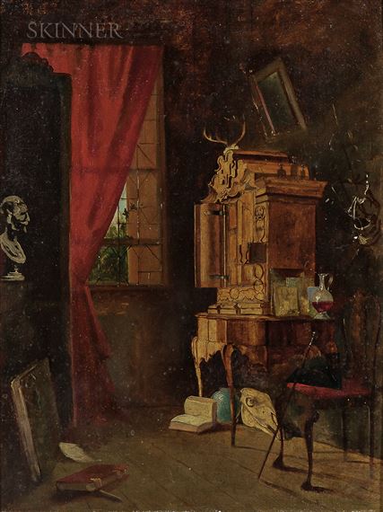 Gentlemen's Study by John Beaufain Irving