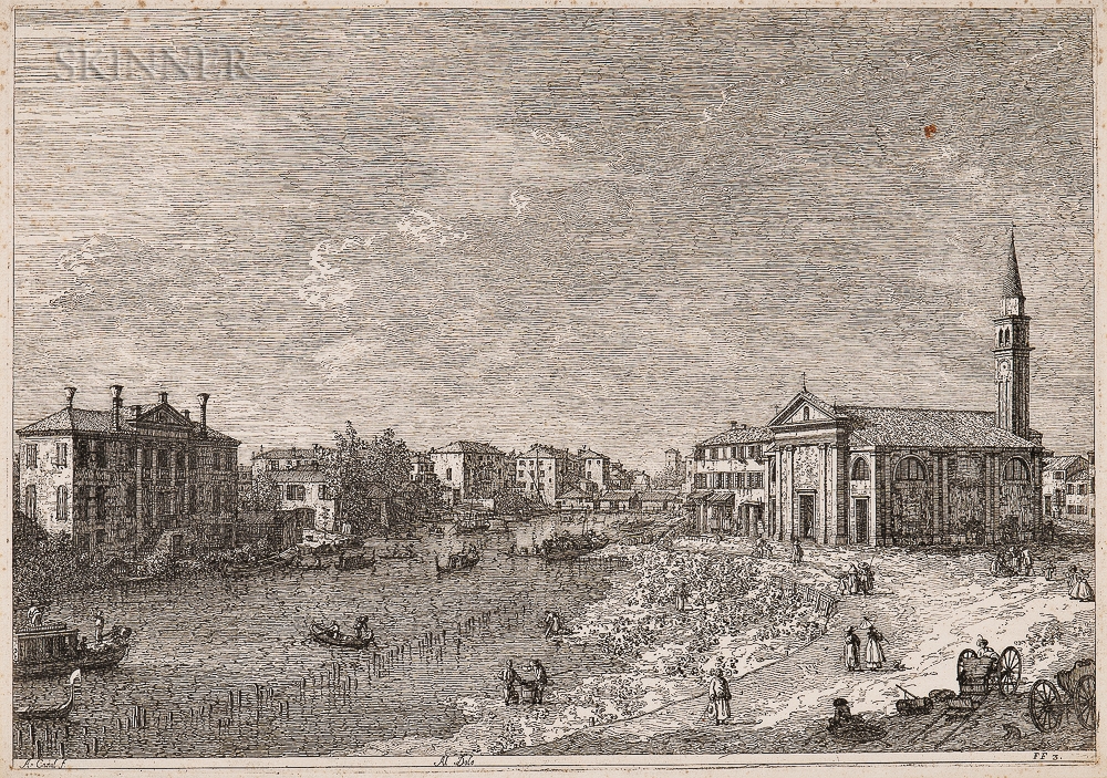 Artwork by Canaletto, Al Dolo, Made of Etching on laid paper