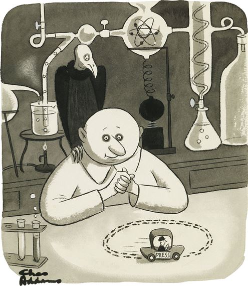 Charles Addams | Press Lab. | MutualArt